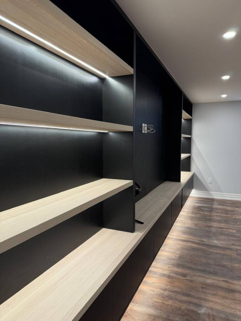 Modern TV Wall Renovation