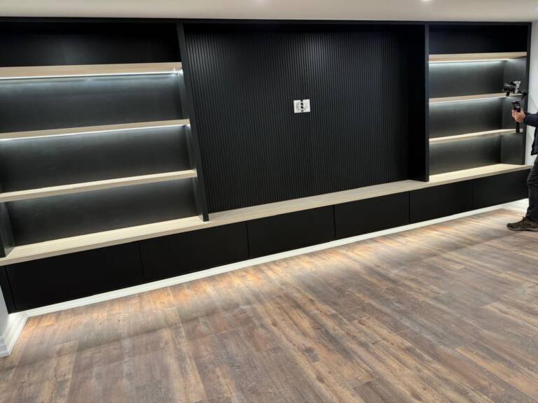 Floating Shelves Installation